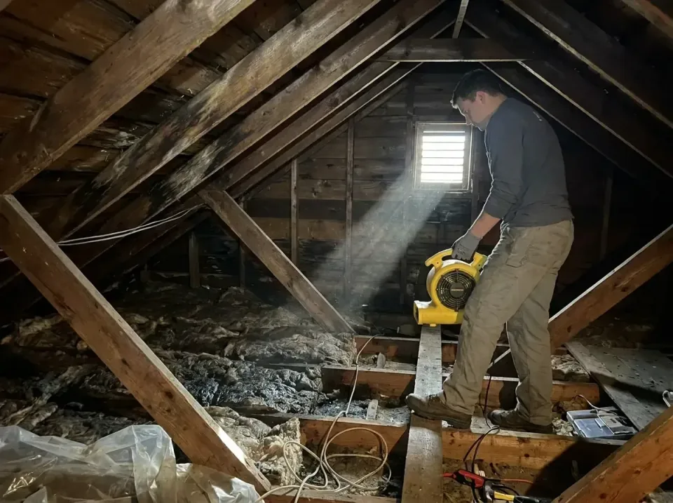 attic-water-damage-drying-proc-007 — frequently asked questions, Emergency Water Extraction & 24/7 Flood Response in Securit…